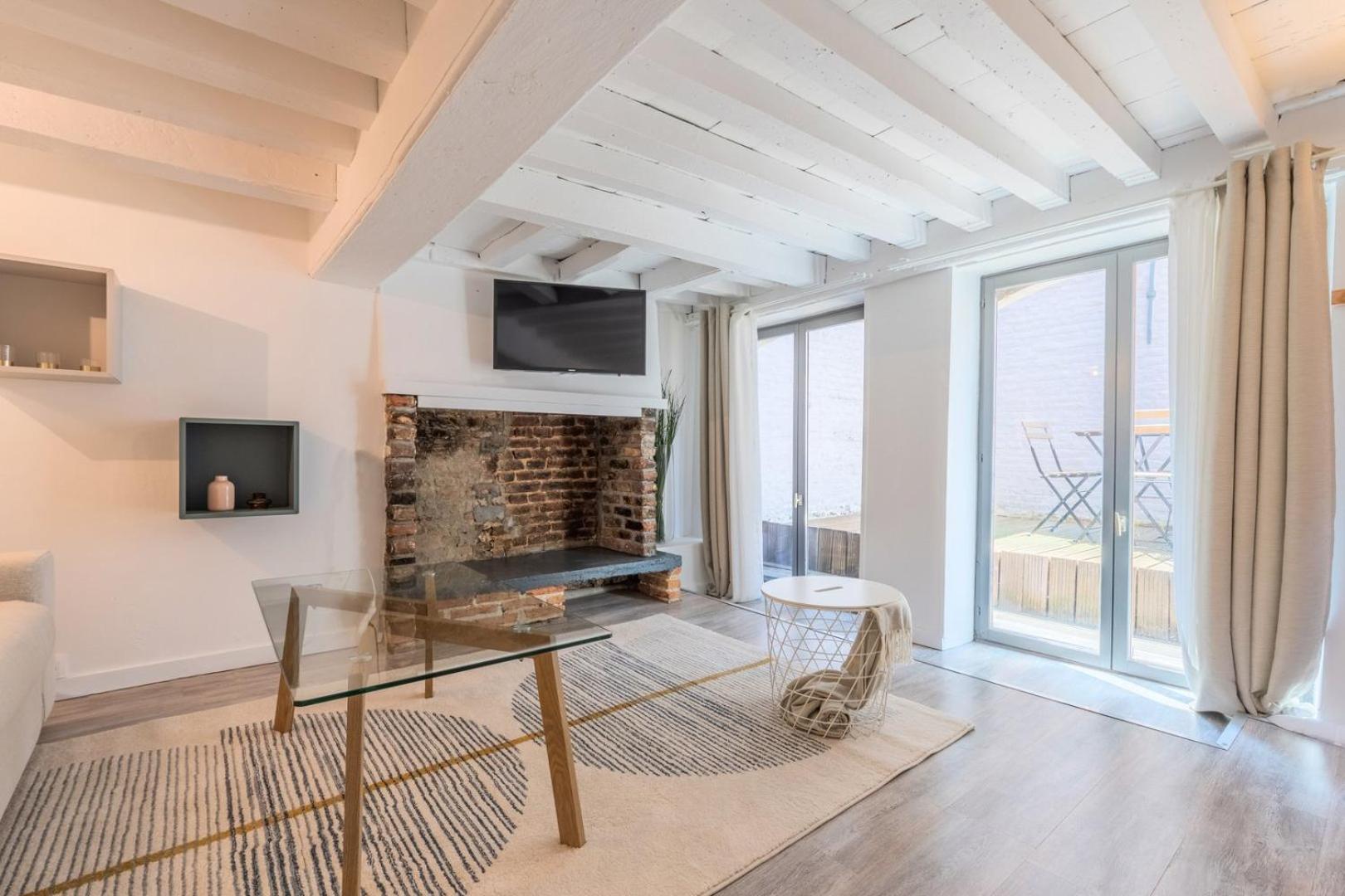 Atypical Triplex Near Grand Place With Terrace Lille Exteriör bild